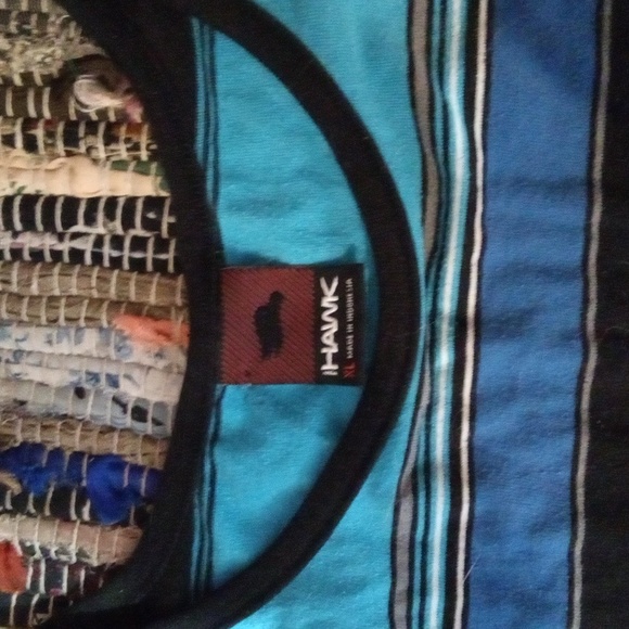 Tony Hawk blue and black striped tank top size XL boys - Picture 2 of 2